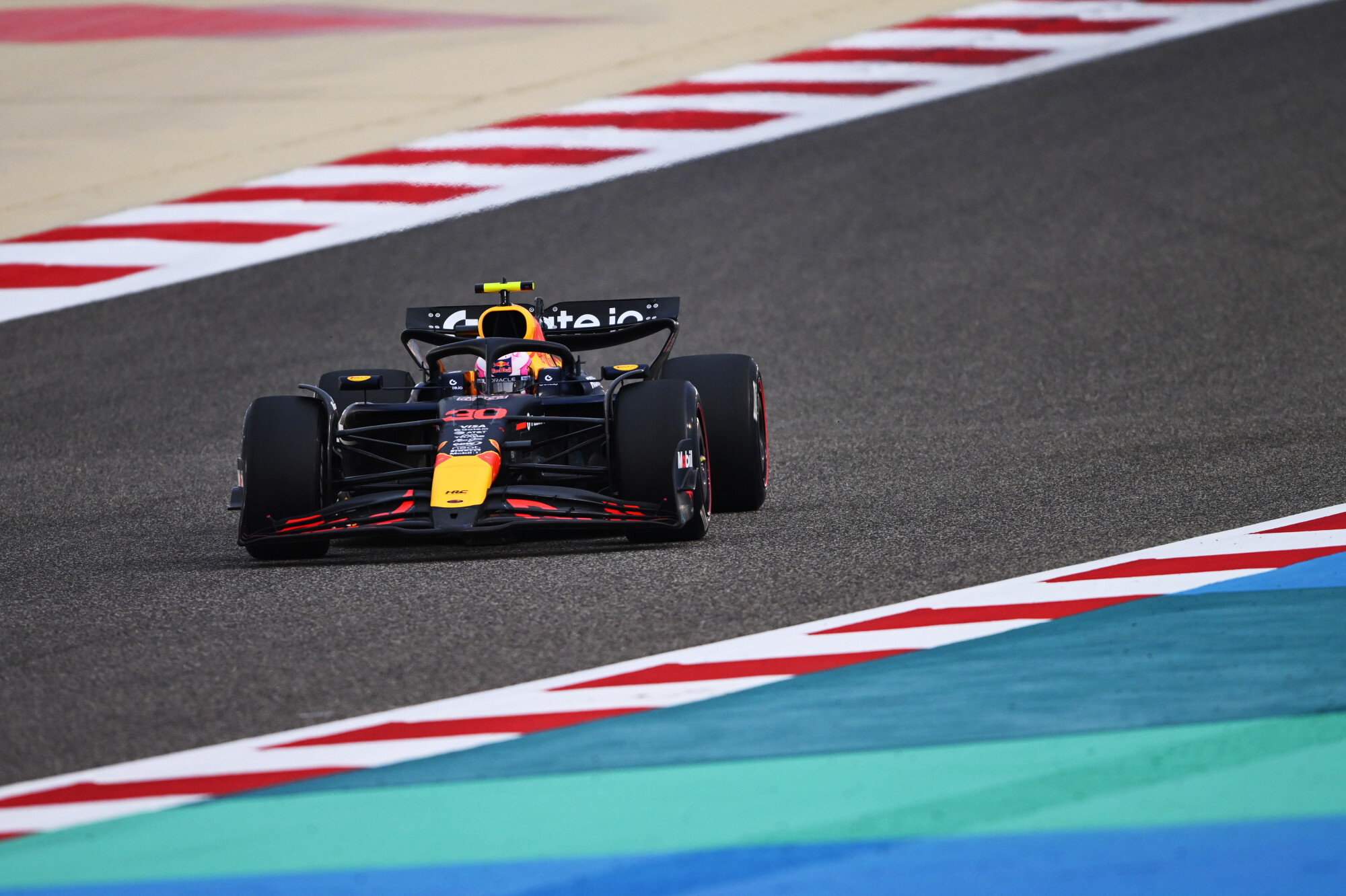 Liam Lawson testing 2025 Red Bull