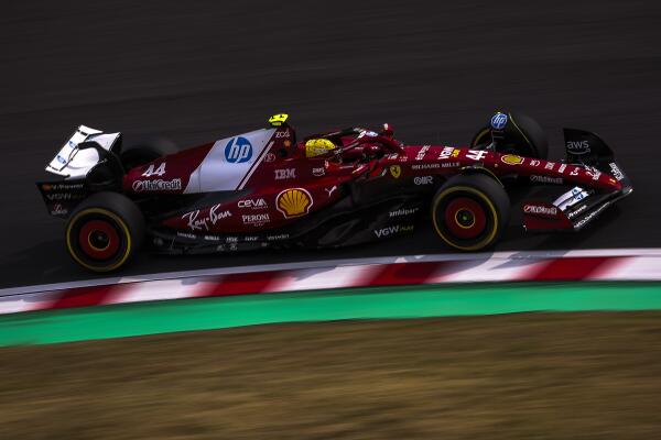 Ferrari Lewis Hamilton 2025 Japan