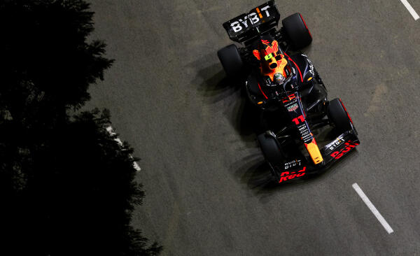 sergio perez singapore vrijdag 2023