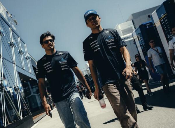 Carlos Sainz Alex Albon Barcelona 2025