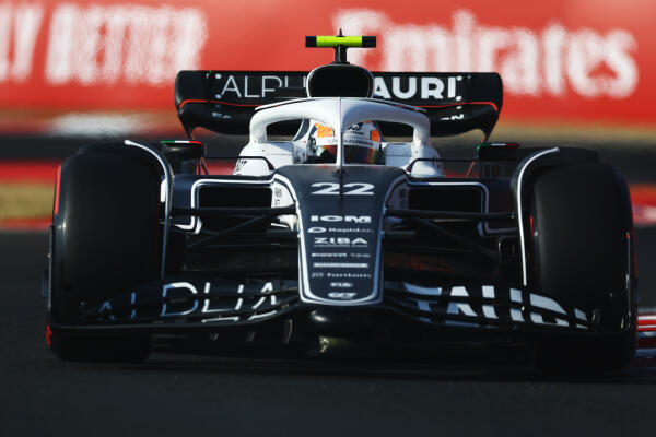 Yuki Tsunoda Hongarije baan