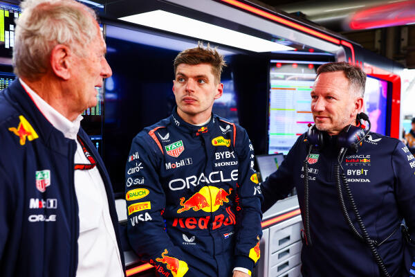 Marko, Verstappen, Horner VT1 Japan