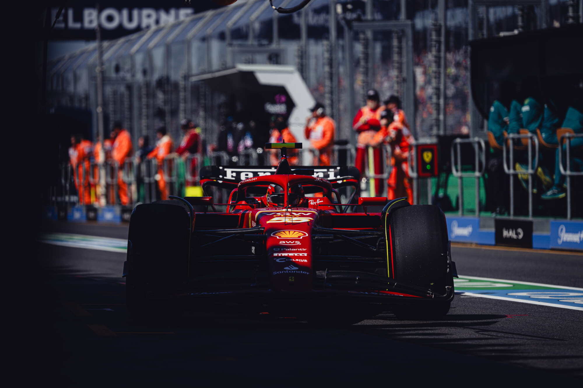 Ferrari- Sainz- Melbourne - 2024
