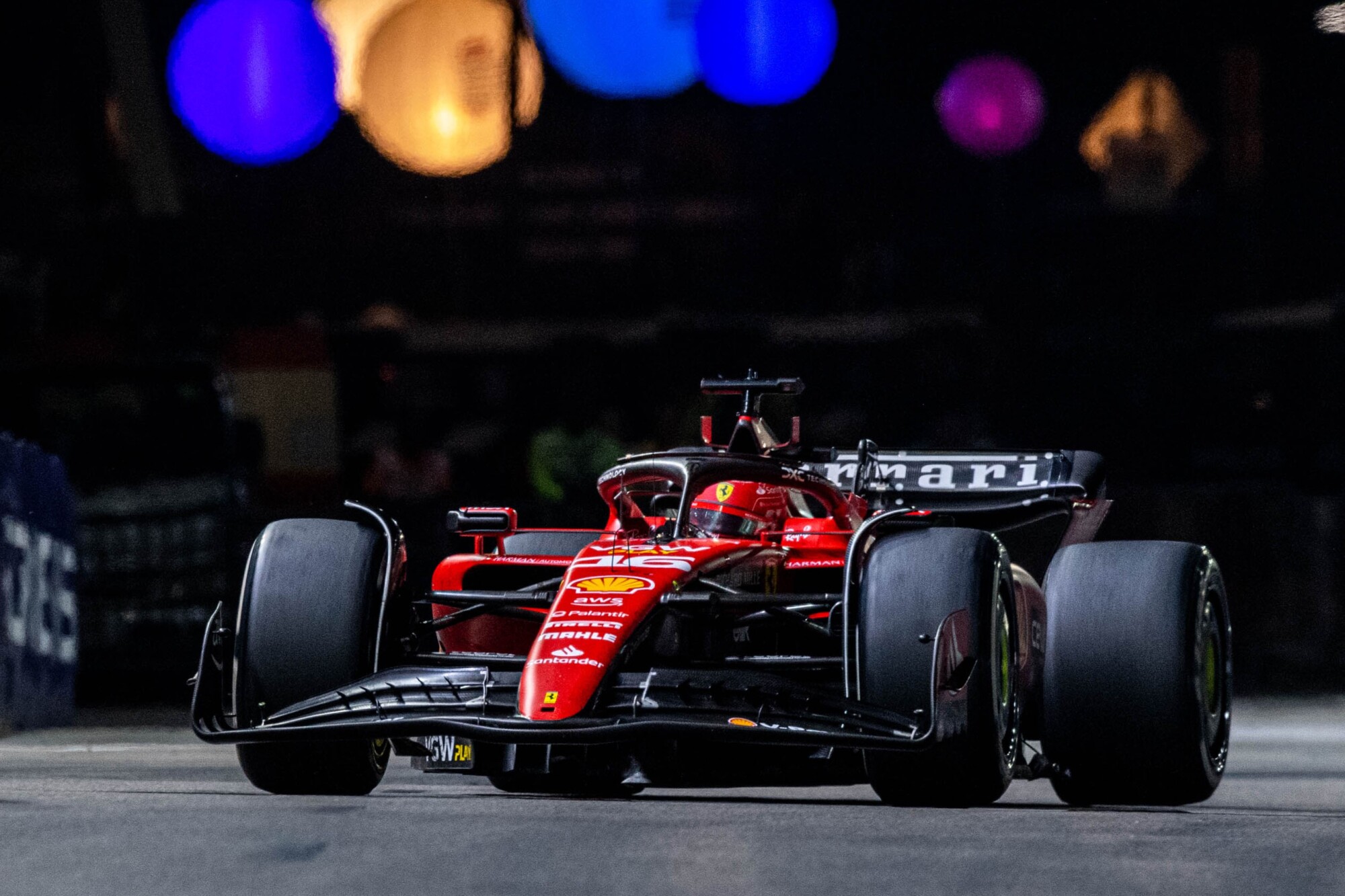 charles leclerc 2023 singapore zondag