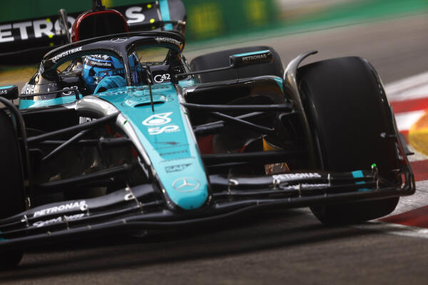 George Russell Singapore 2024