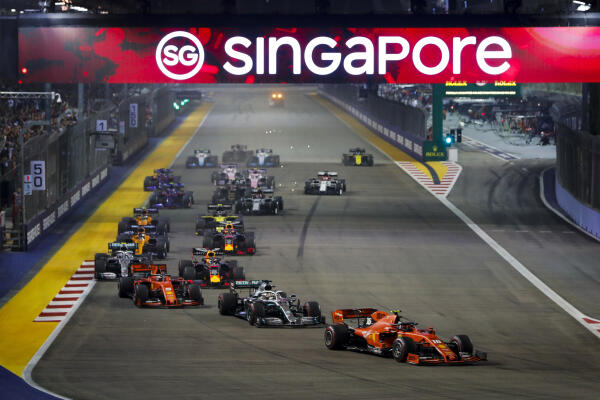 Openingsronde Grand Prix Singapore 2019