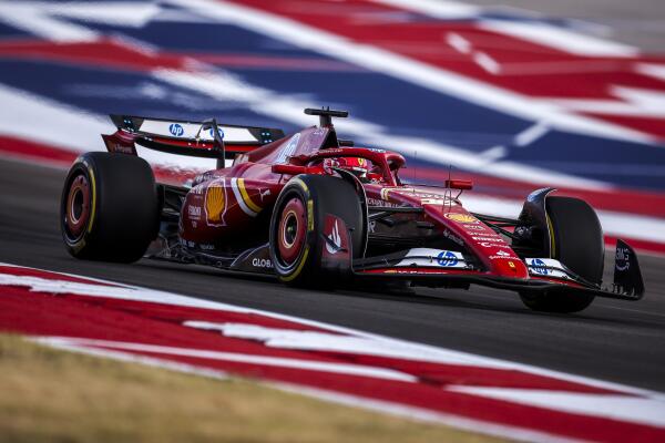 Charles Leclerc Austin 2024