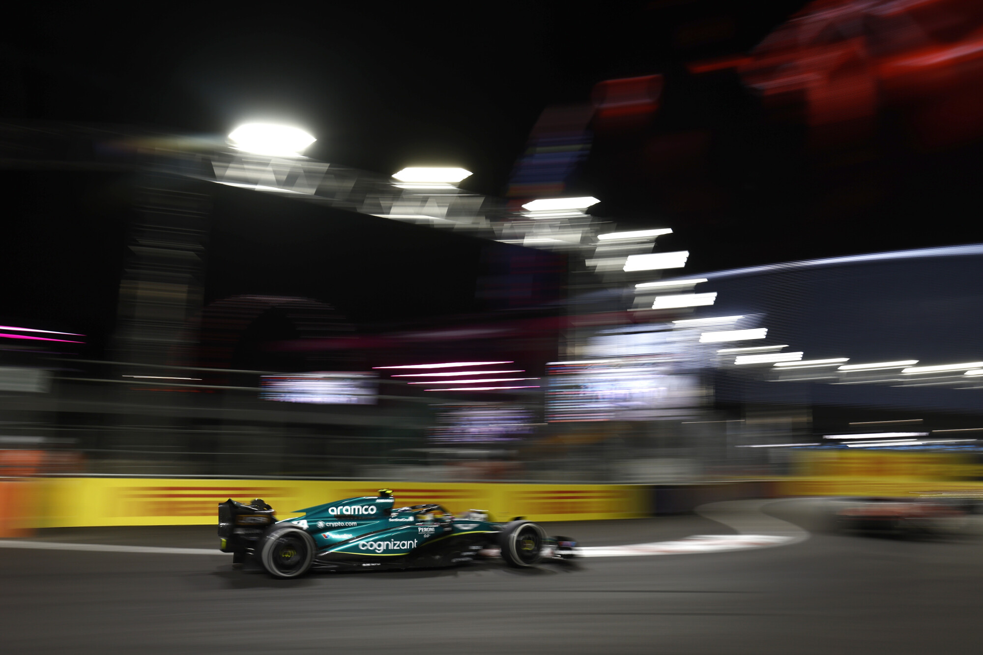 Aston Martin Fernando Alonso 2023 Vegas Race Zaterdag