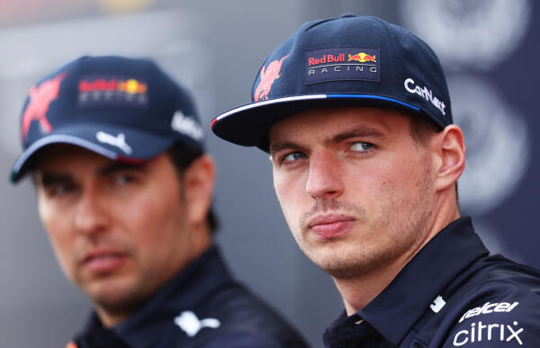 sergio perez en max verstappen