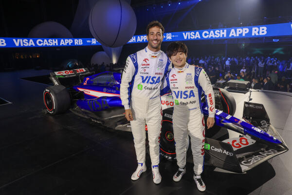 daniel ricciardo yuki tsunoda visa cash app RB