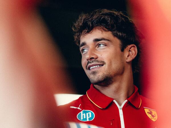 Charles Leclerc Bakoe 2024 vrijdag