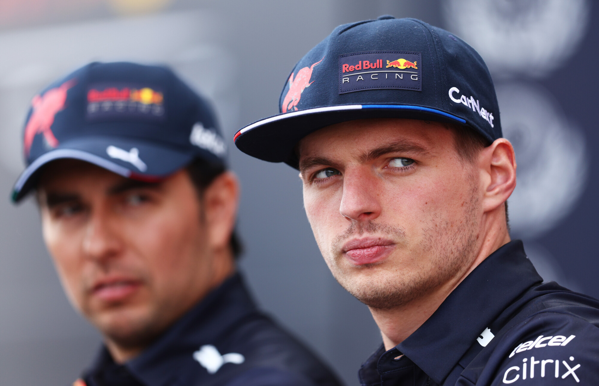 sergio perez en max verstappen