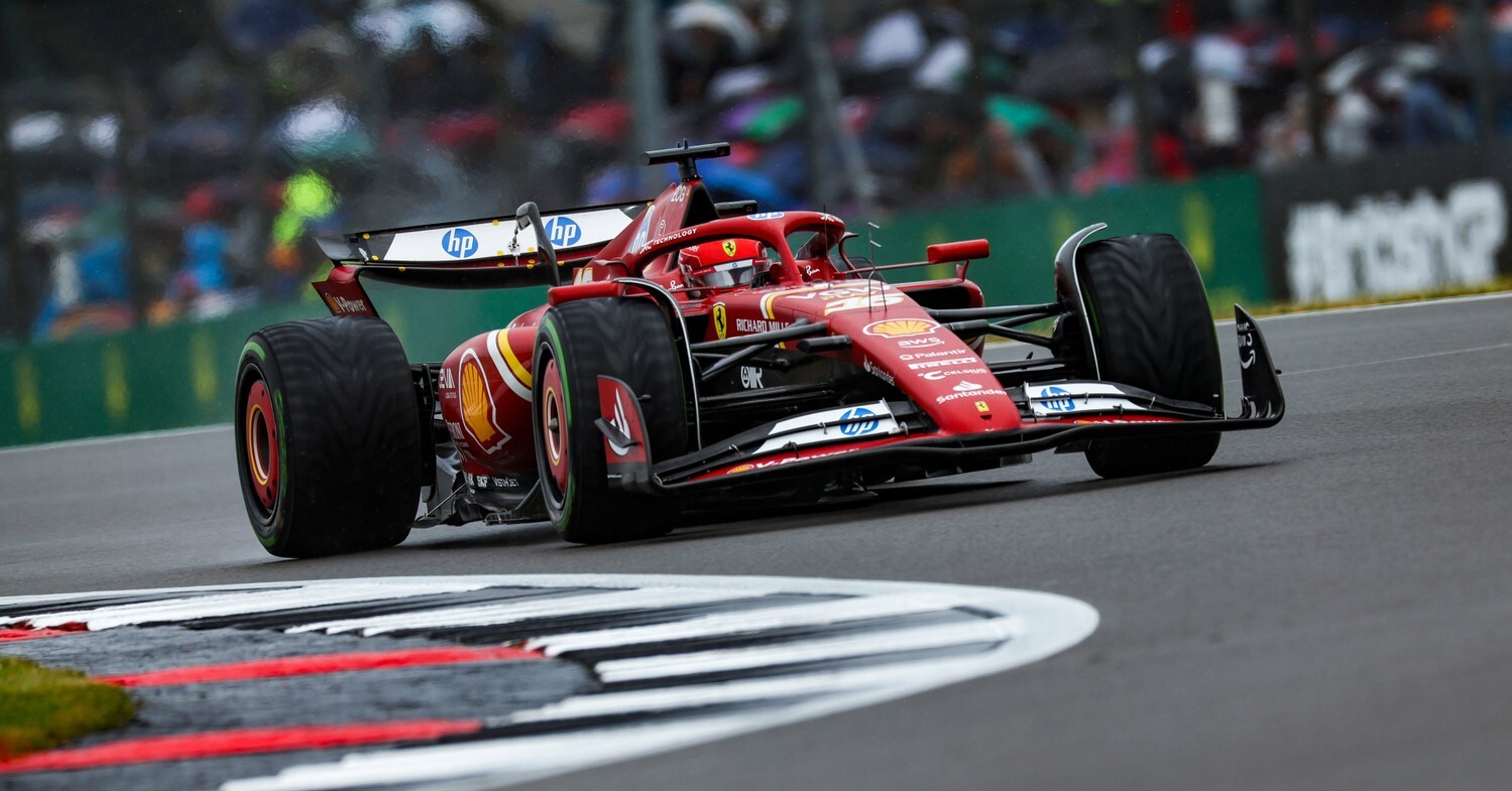 Leclerc auto silverstone 2