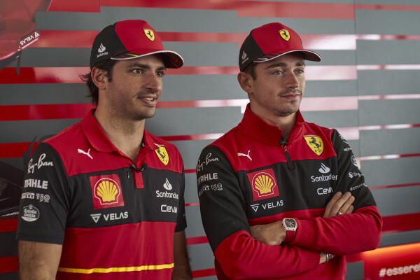 Leclerc Sainz Mexico gp