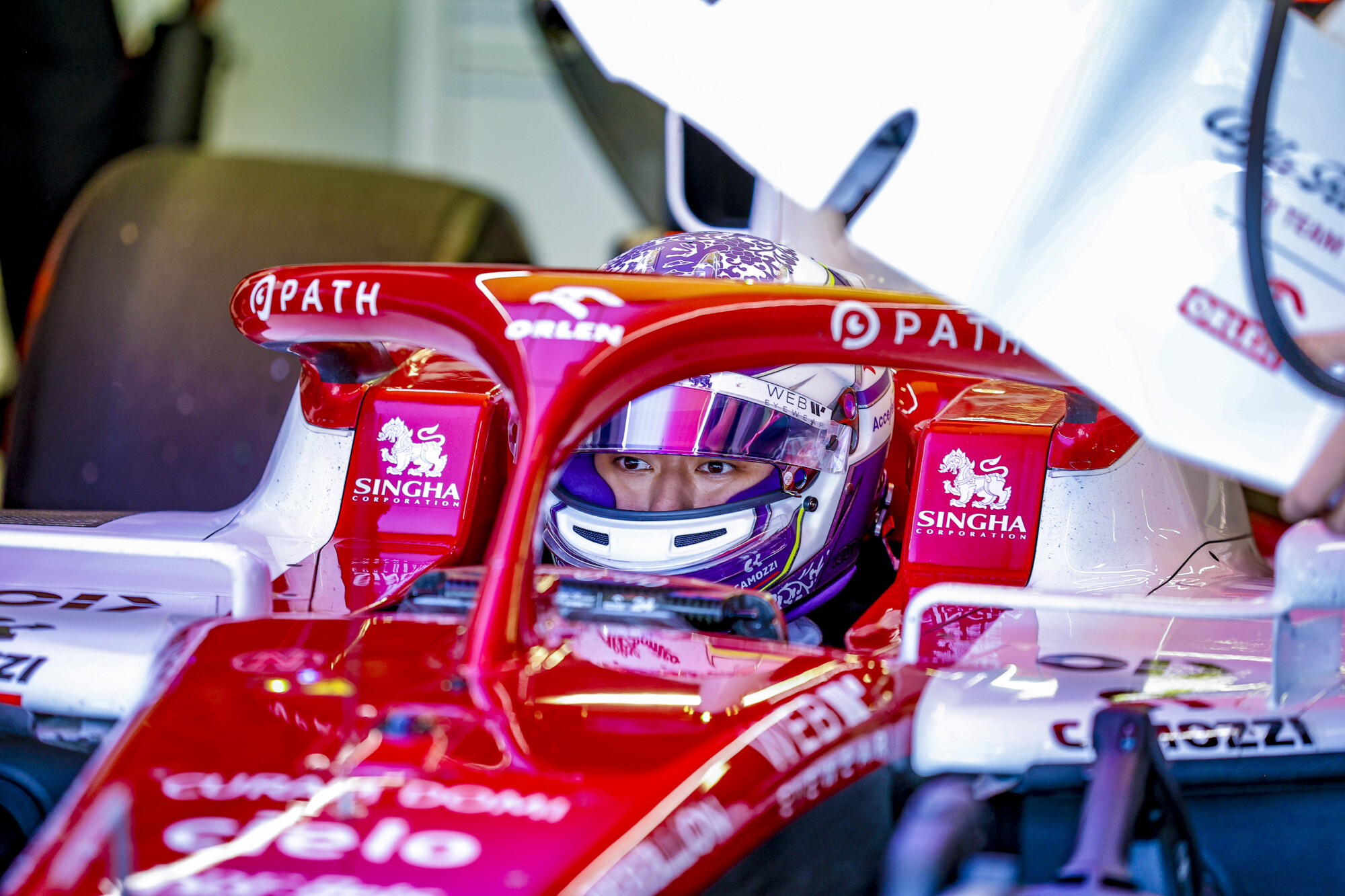 Guanyu Zhou vrijdag mexcio 2022