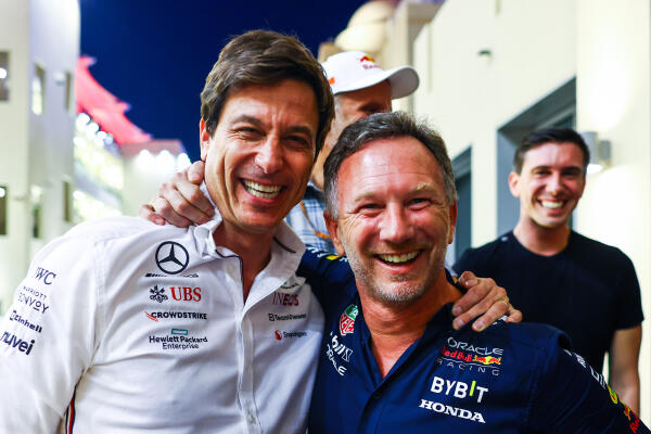 Toto Wolff en Horner