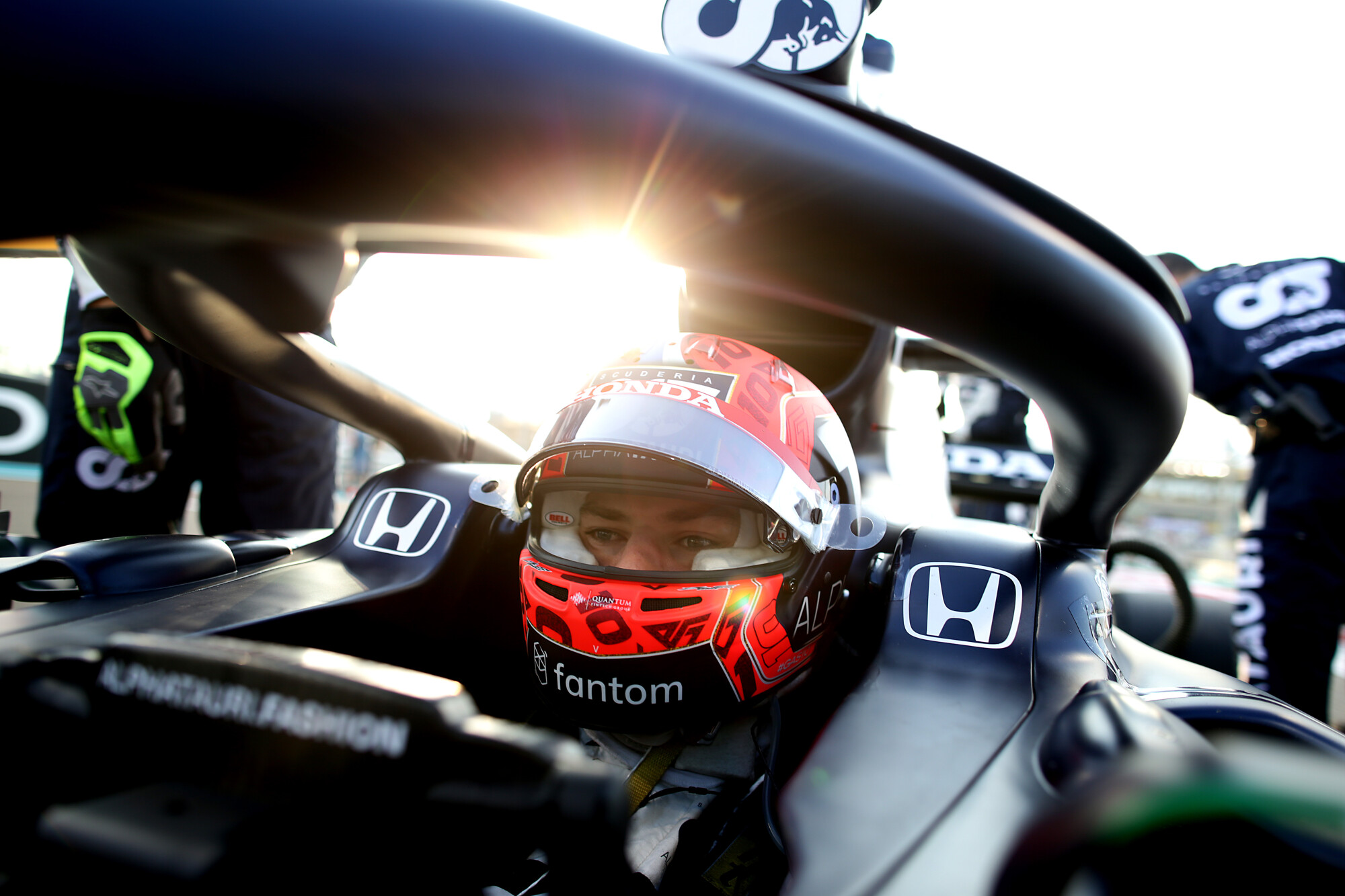 Pierre Gasly in Auto - Foto