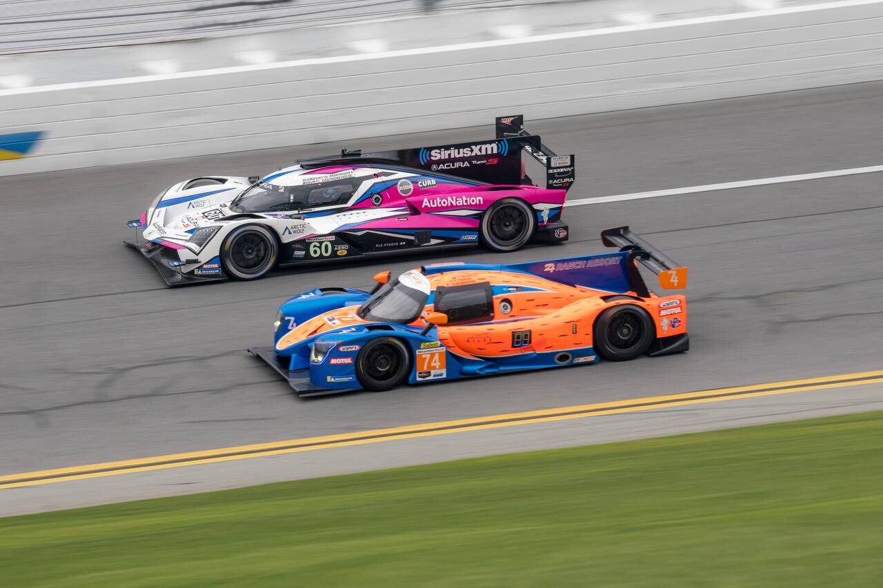 Glenn van Berlo auto 24 uur van Daytona