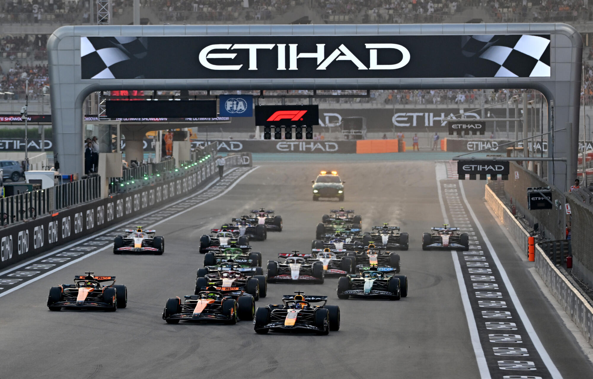 F1 Grand Prix van Abu Dhabi 2025 - Start