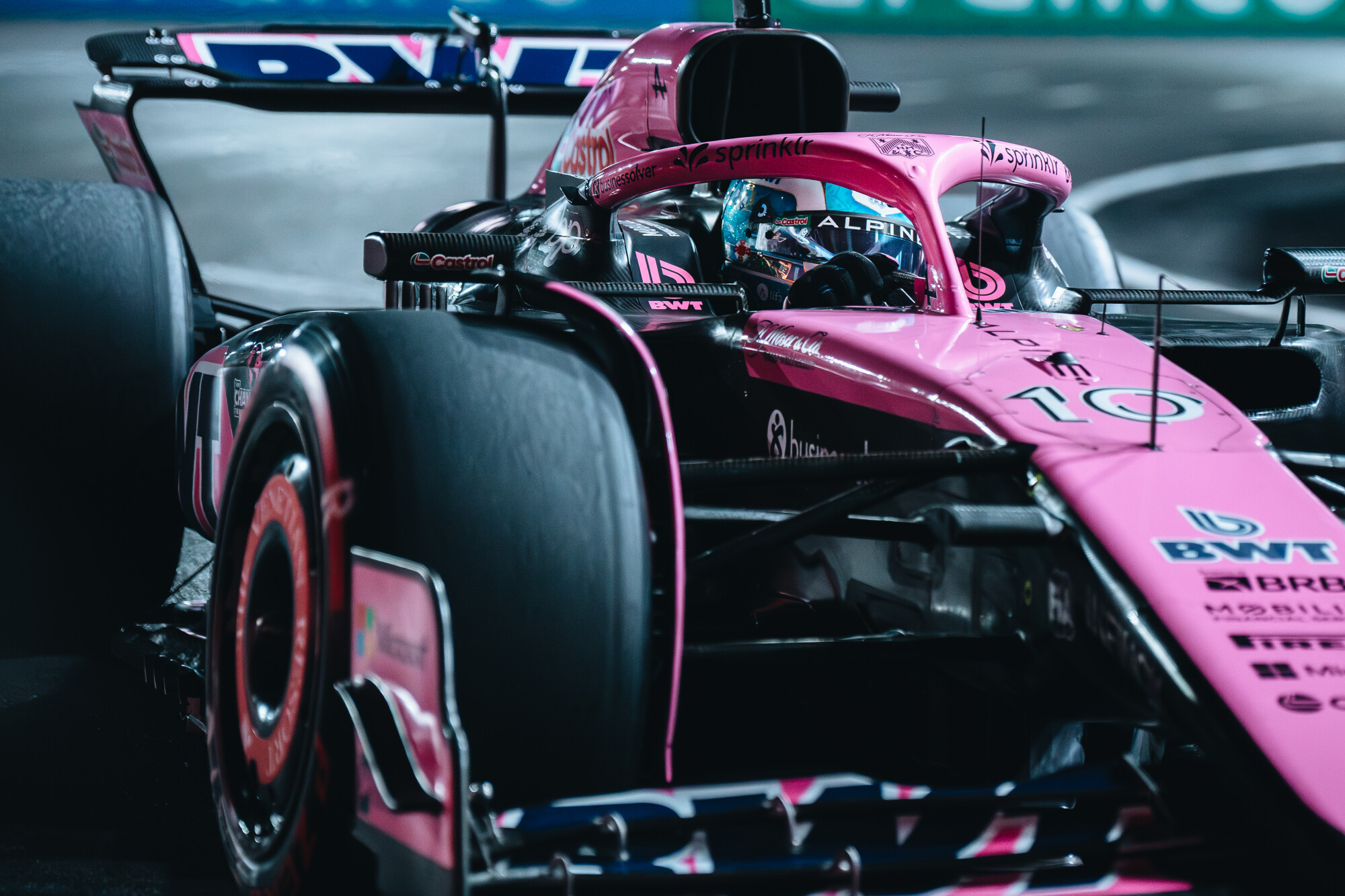 Pierre Gasly auto kwalificatie Las Vegas 2024